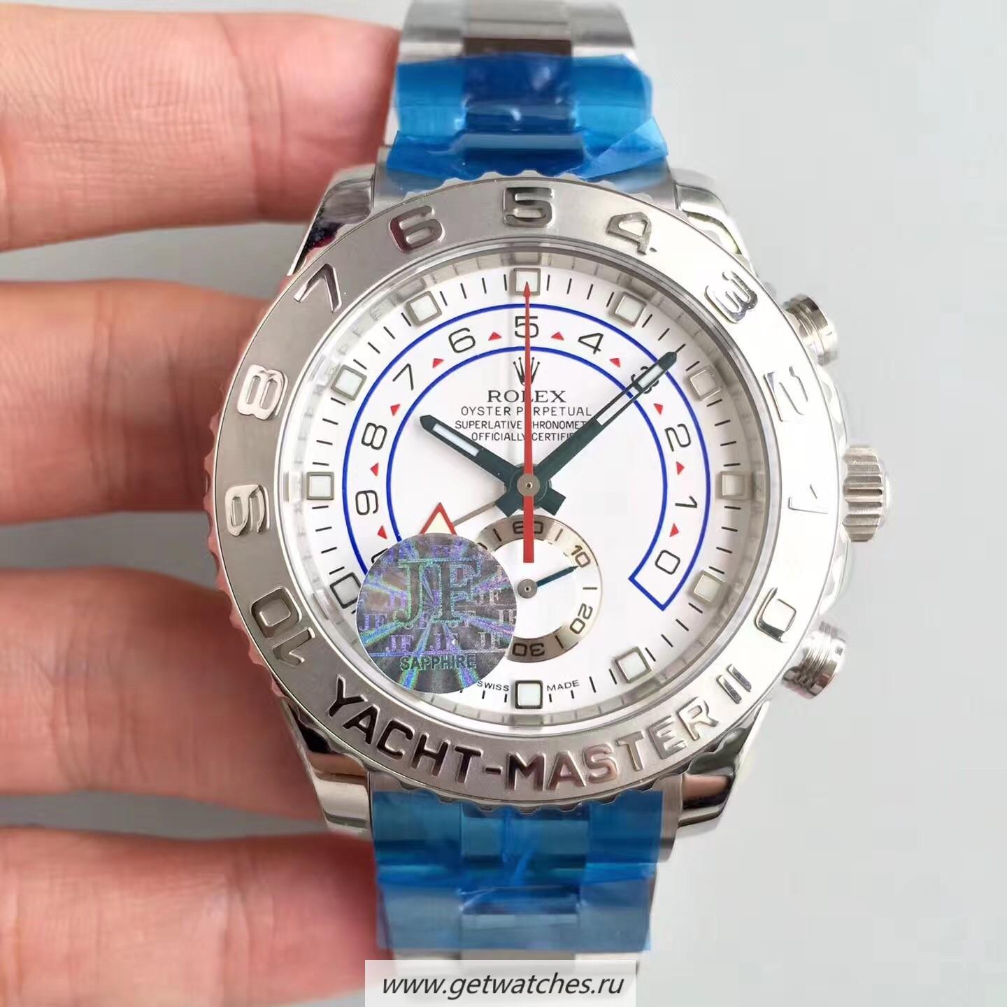 Best Price R01ex Yacht-Master II 116689 JF SS White Dial 7750